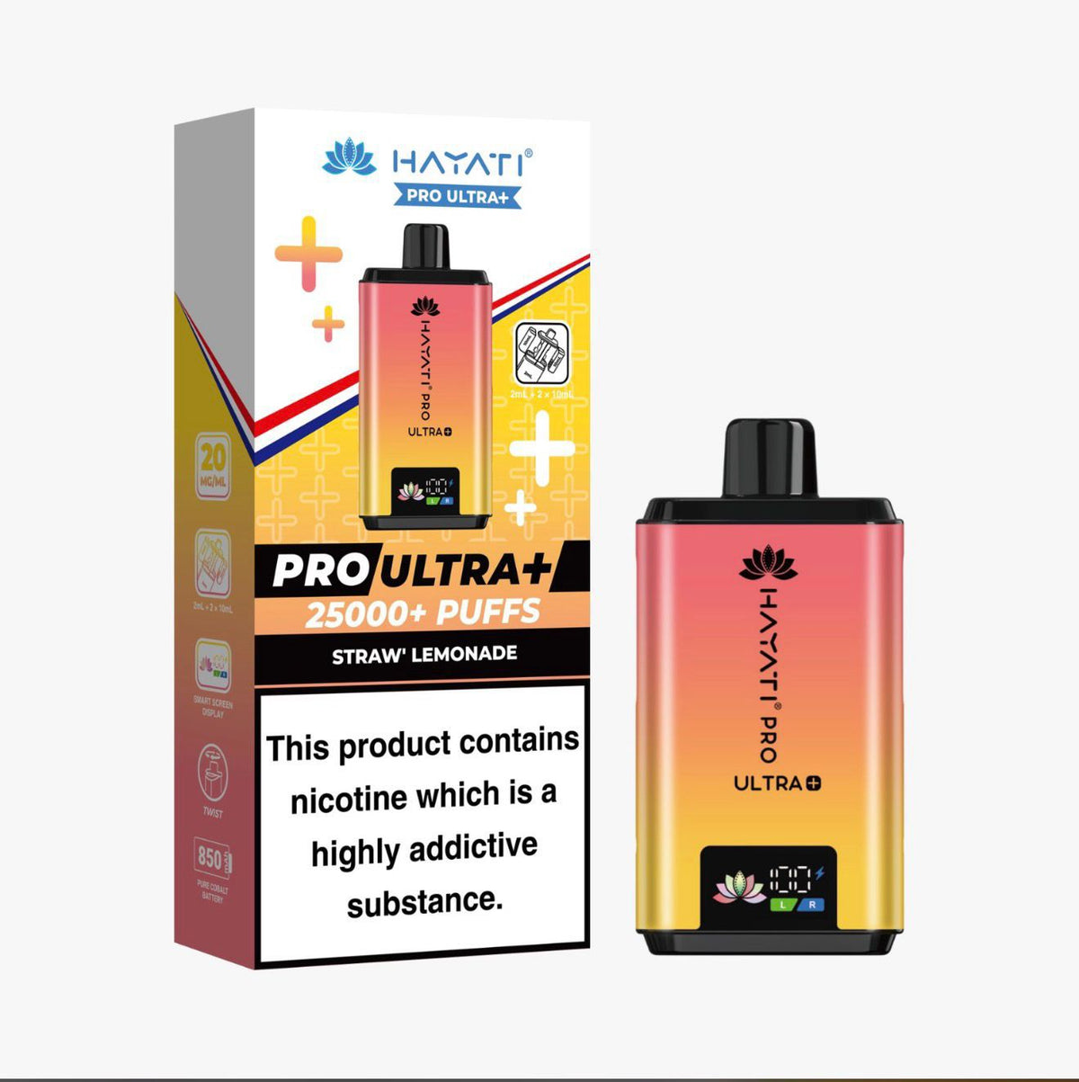 Shop Hayati Pro Ultra Plus 25k Kit - Straw' Lemonade