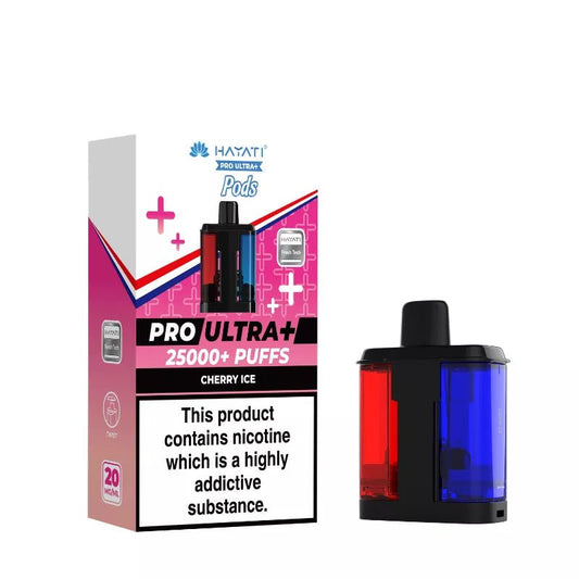 Shop Hayati Pro Ultra Plus 25k Pods - Cherry Ice