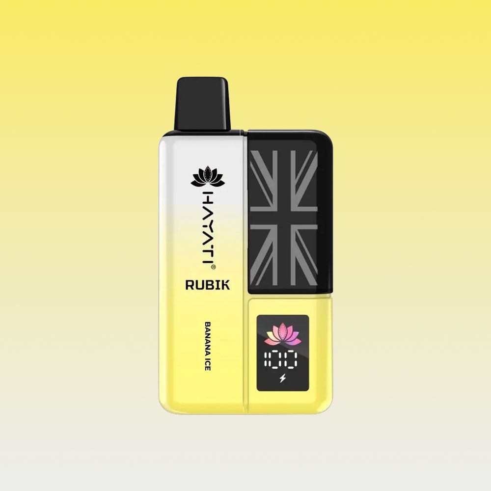 Shop Hayati Rubik 7000 Puffs - Banana Ice