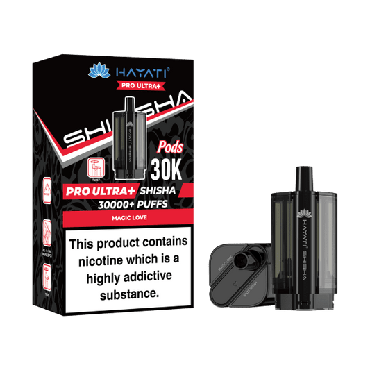 Shop Hayati Shisha Pro Max Plus 30k Pods - Magic Love