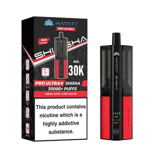 Shop Hayati Shisha Pro Max Plus 30k - Red Edition