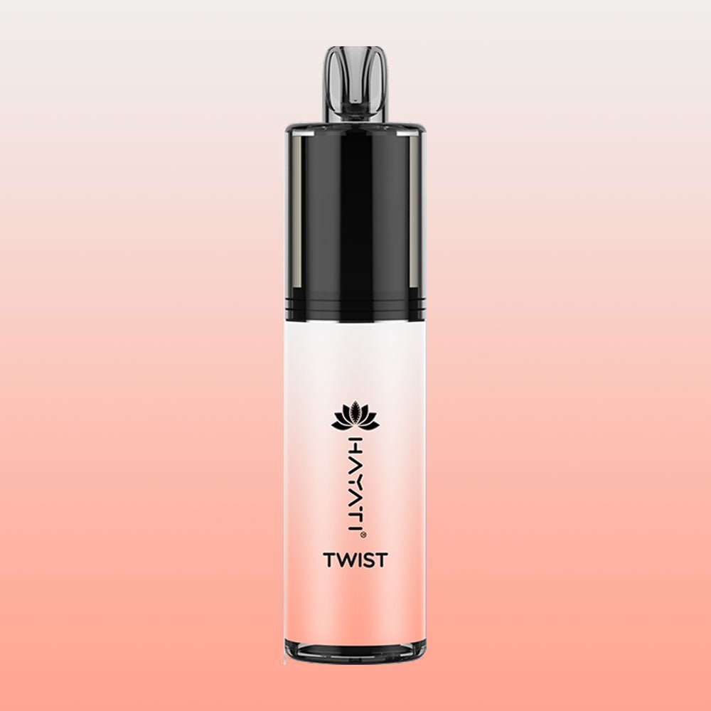 Shop Hayati Twist 5000 - Juicy Peach - Pack of 5
