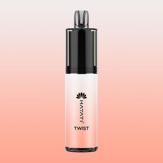 Shop Hayati Twist 5000 - Juicy Peach - Pack of 5