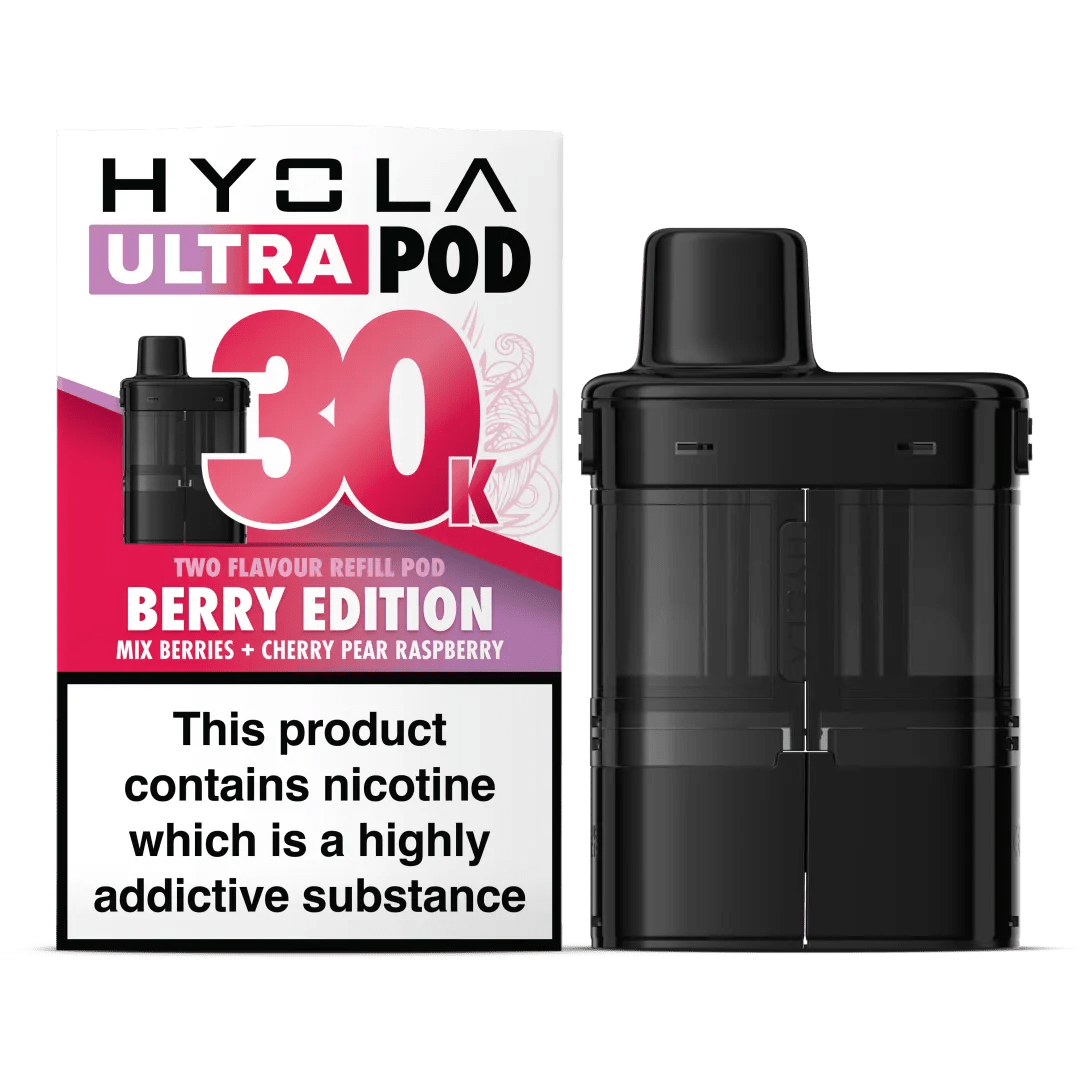 Shop Hyola Ultra 30K Replacement Pods - Berry Edition