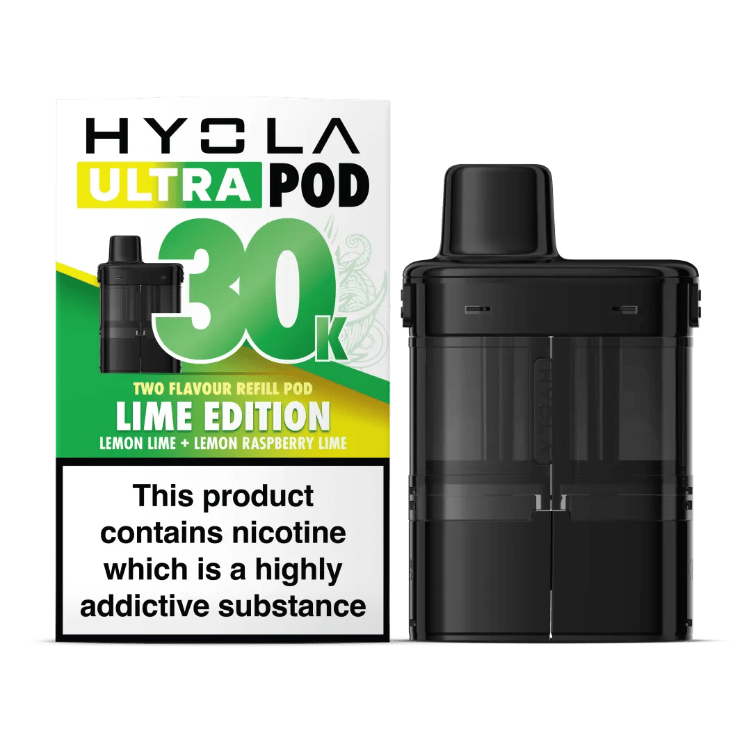 Shop Hyola Ultra 30K Replacement Pods - Lime Edition