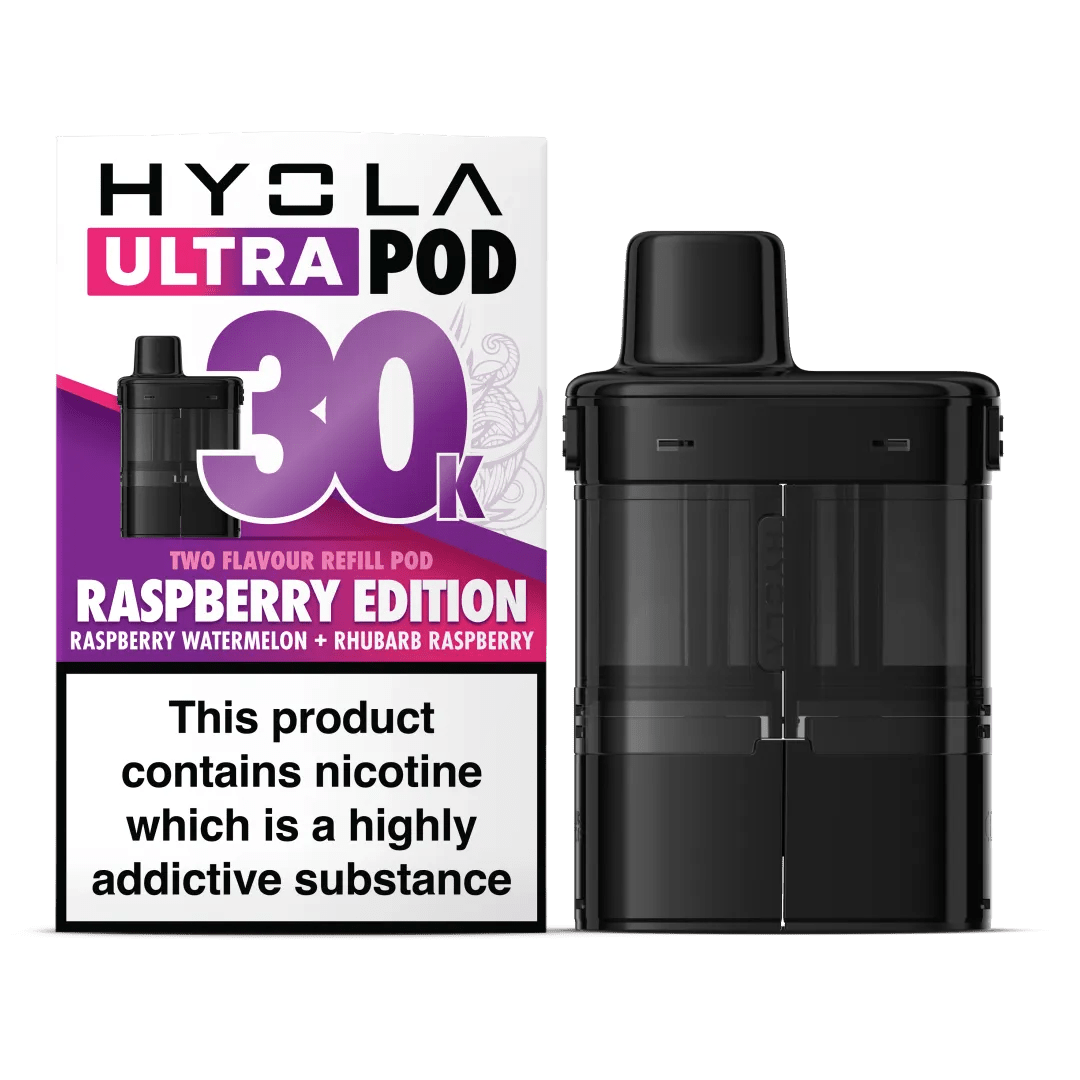 Shop Hyola Ultra 30K Replacement Pods - Raspberry Edition