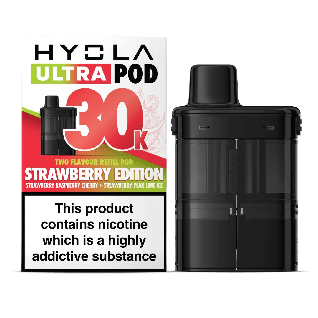 Shop Hyola Ultra 30K Replacement Pods - Strawberry Edition
