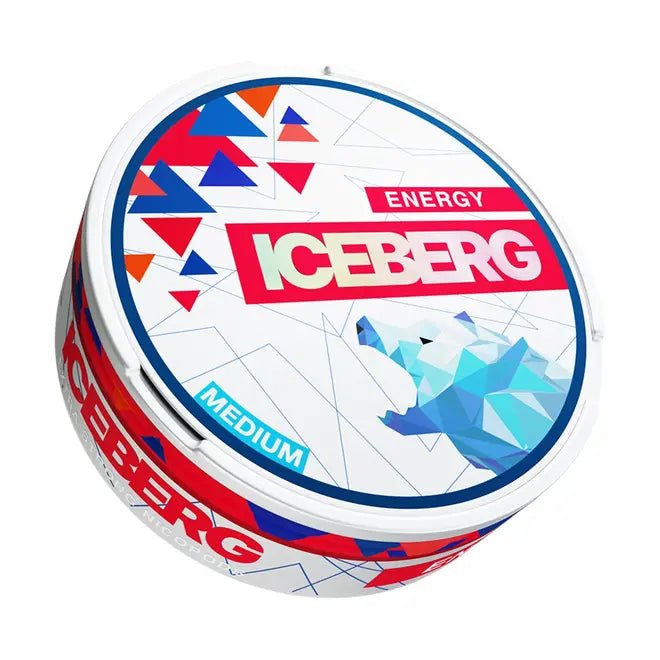 Shop Iceberg Nicotine Pouches Energy Medium - 12mg