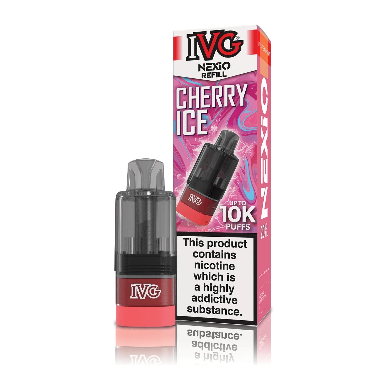Shop IVG Nexio 10k Refill Pods - Cherry Ice