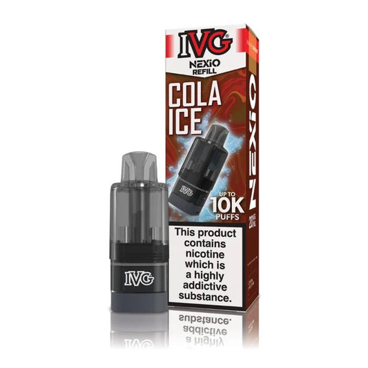 Shop IVG Nexio 10k Refill Pods - Cola Ice