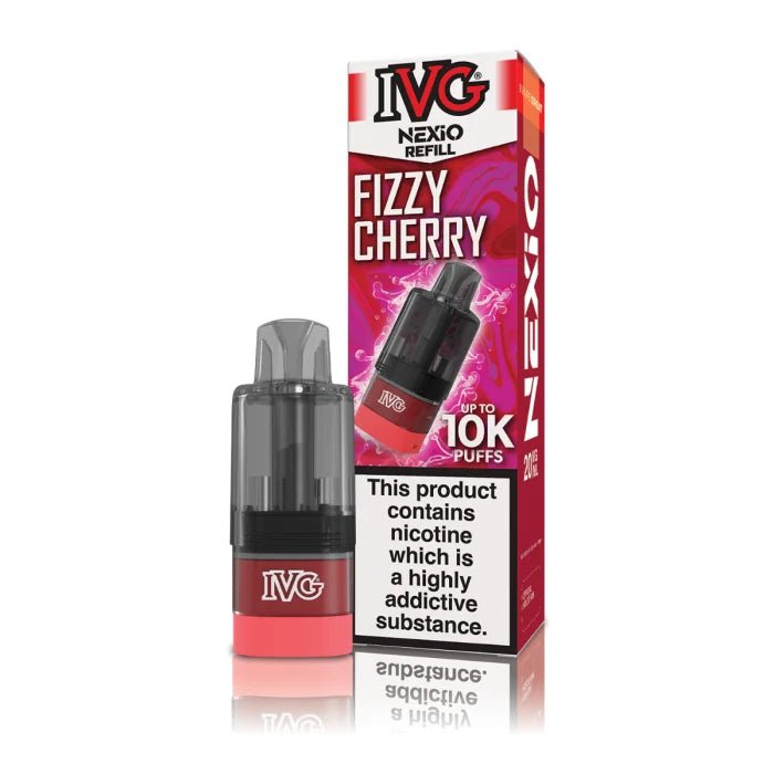 Shop IVG Nexio 10k Refill Pods - Fizzy Cherry