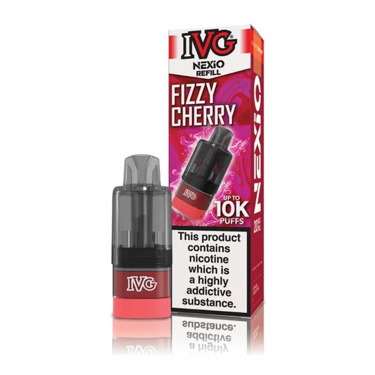 Shop IVG Nexio 10k Refill Pods - Fizzy Cherry