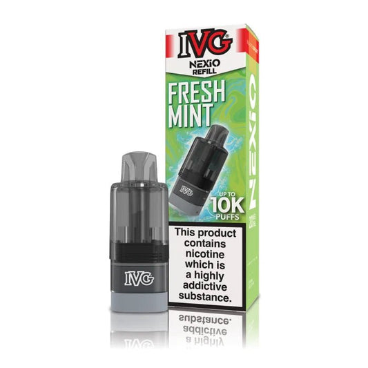 Shop IVG Nexio 10k Refill Pods - Fresh Mint