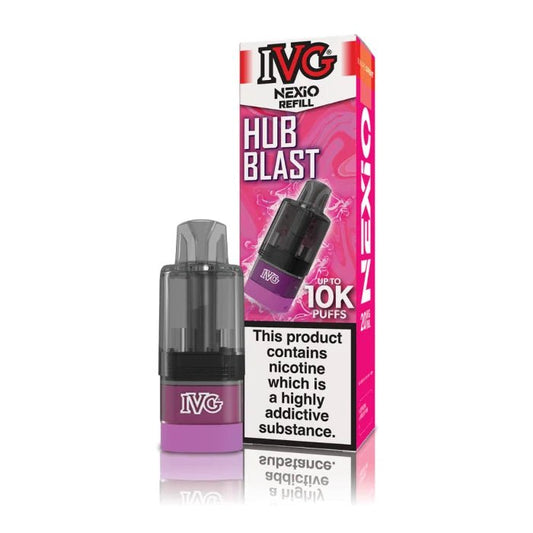 Shop IVG Nexio 10k Refill Pods - Hub Blast