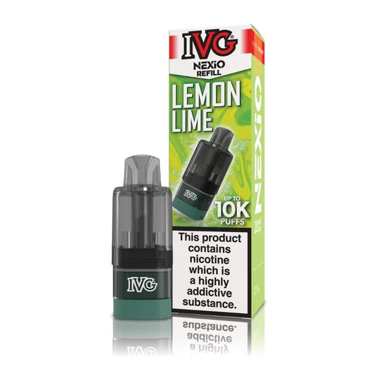 Shop IVG Nexio 10k Refill Pods - Lemon Lime