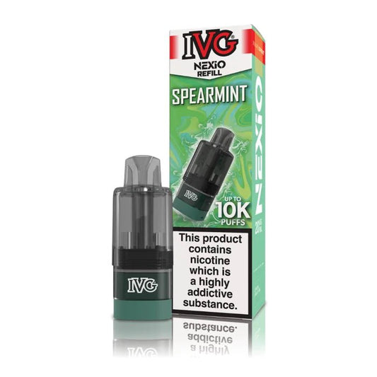 Shop IVG Nexio 10k Refill Pods - Spearmint