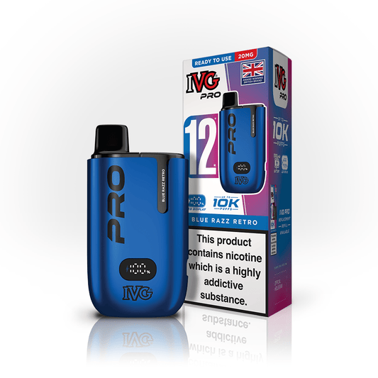 Shop IVG Pro 10000 - Blue Razz Retro