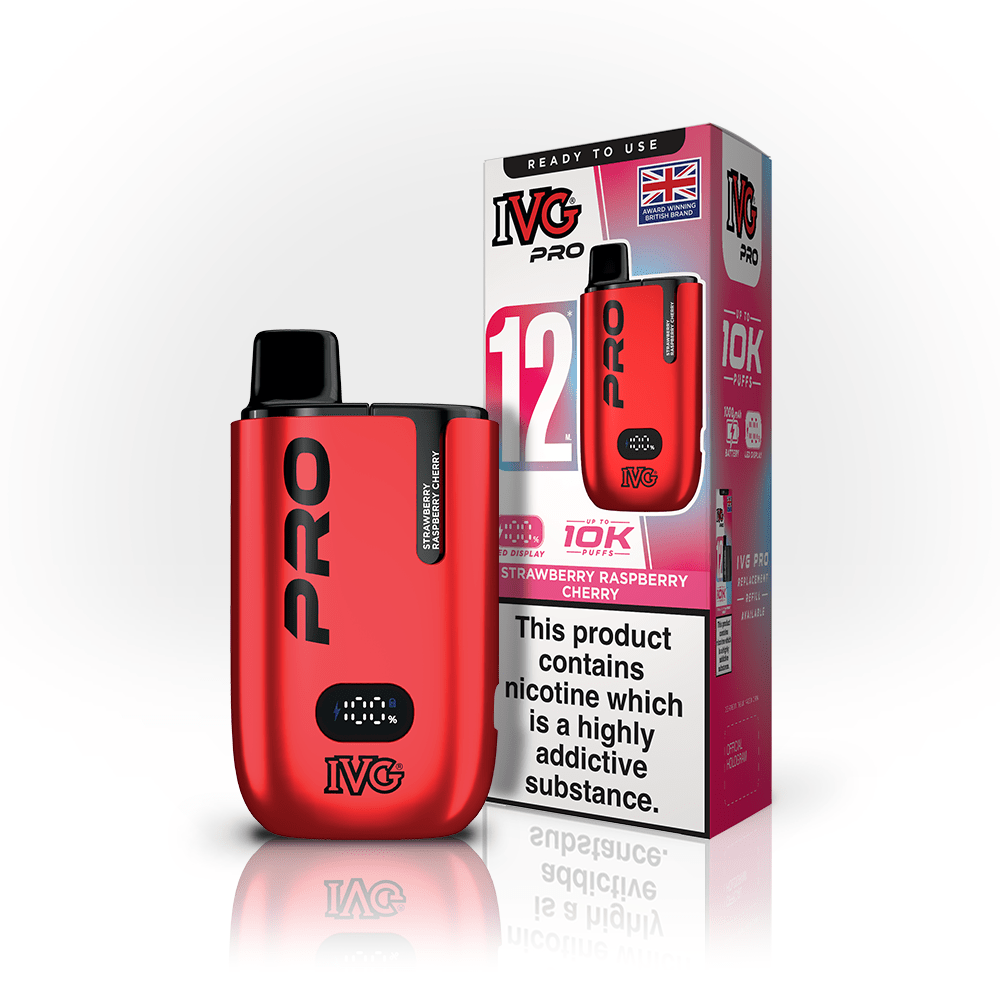 Shop IVG Pro 10000 - Strawberry Raspberry Cherry Ice