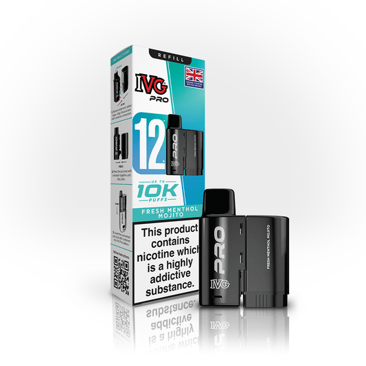 Shop IVG Pro 12 Pods - Fresh Menthol Mojito