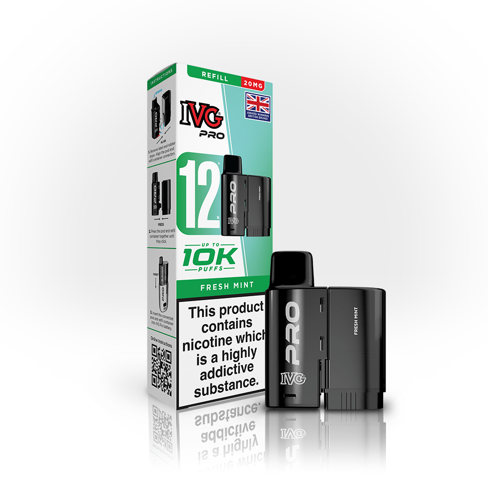 Shop IVG Pro 12 Pods - Fresh Mint