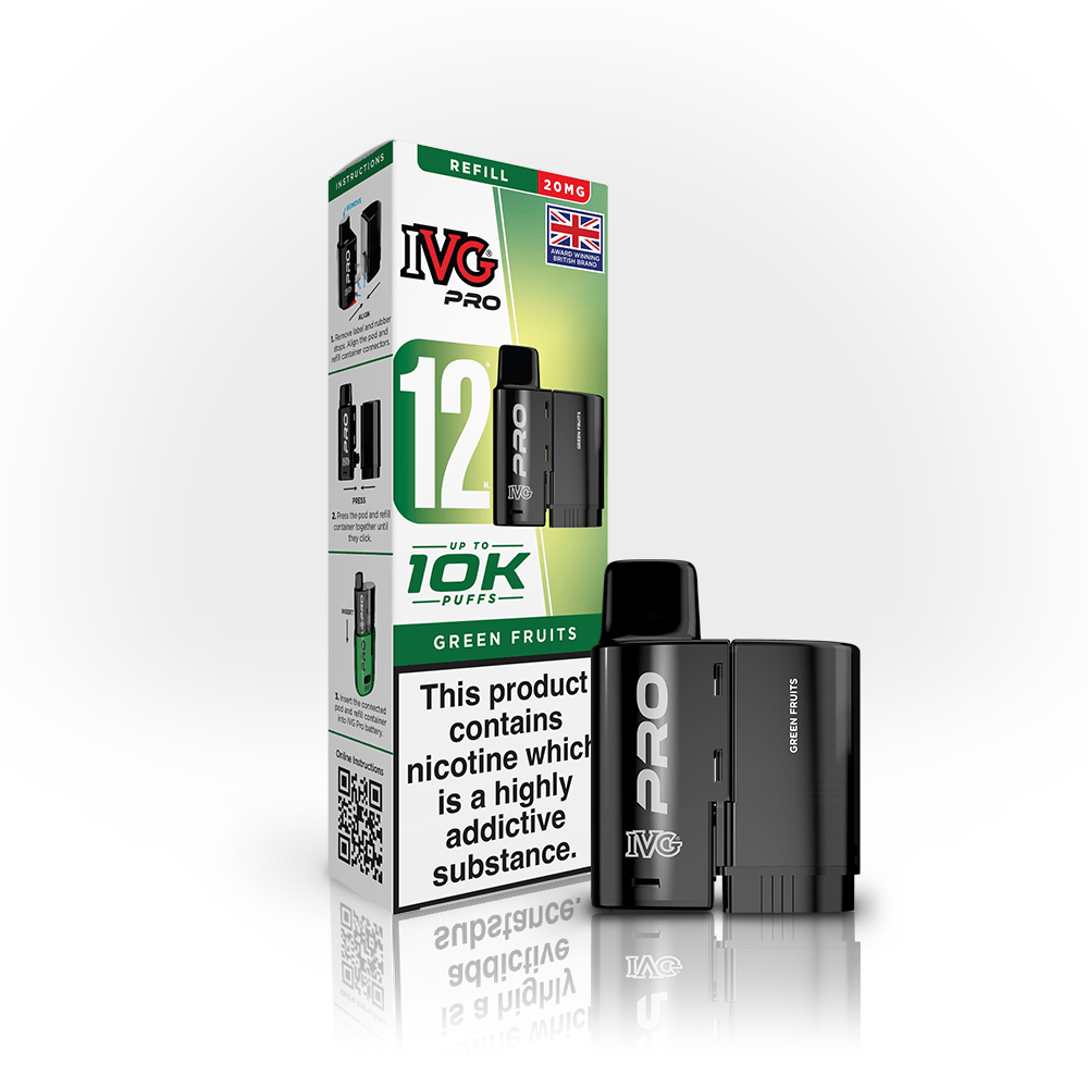 Shop IVG Pro 12 Pods - Green Fruits