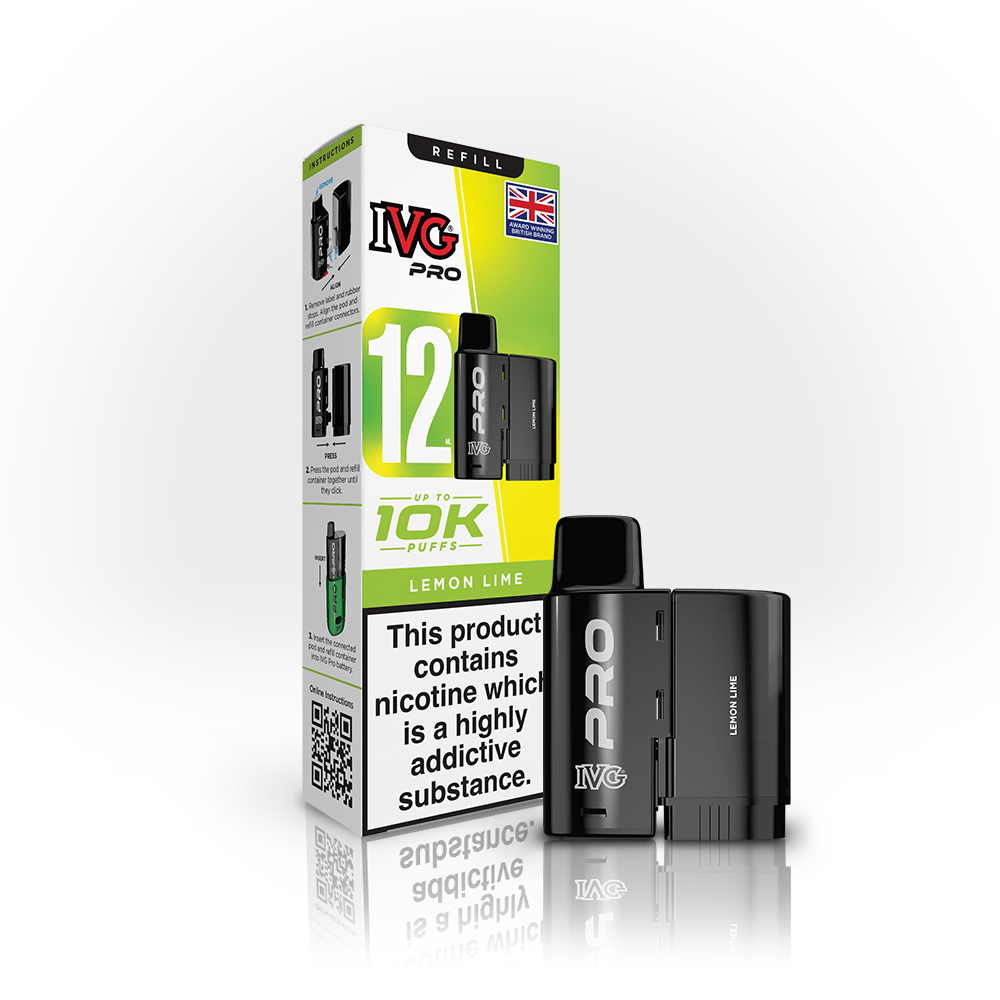 Shop IVG Pro 12 Pods - Lemon Lime