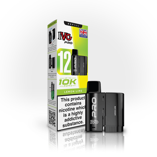 Shop IVG Pro 12 Pods - Lemon Lime