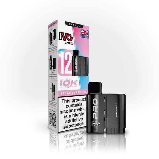 Shop IVG Pro 12 Pods - Strawberry Ice