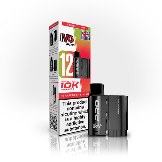 Shop IVG Pro 12 Pods - Strawberry Kiwi