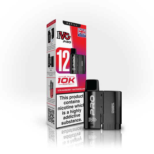 Shop IVG Pro 12 Pods - Strawberry Watermelon