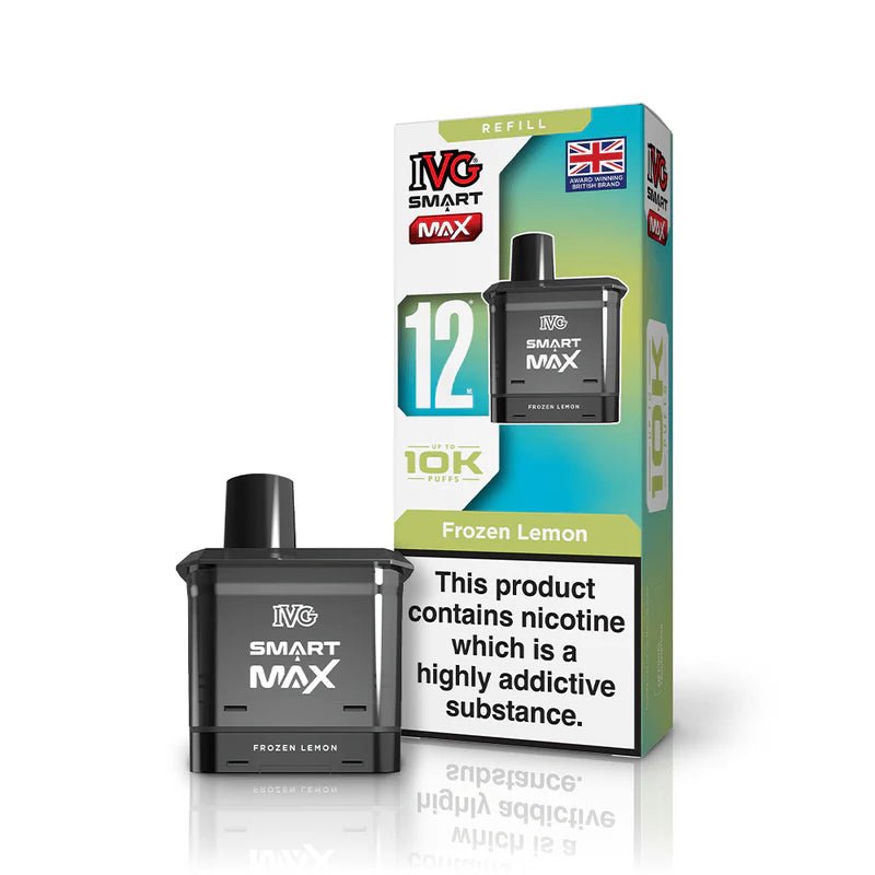 Shop IVG Smart Max 10k Replacement Pods - Frozen Lemon