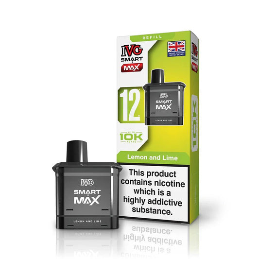 Shop IVG Smart Max 10k Replacement Pods - Lemon Lime