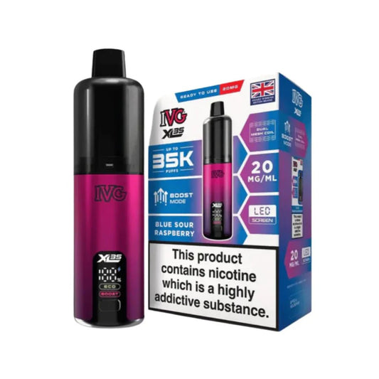 Shop IVG XL 35k - Blue Sour Raspberry