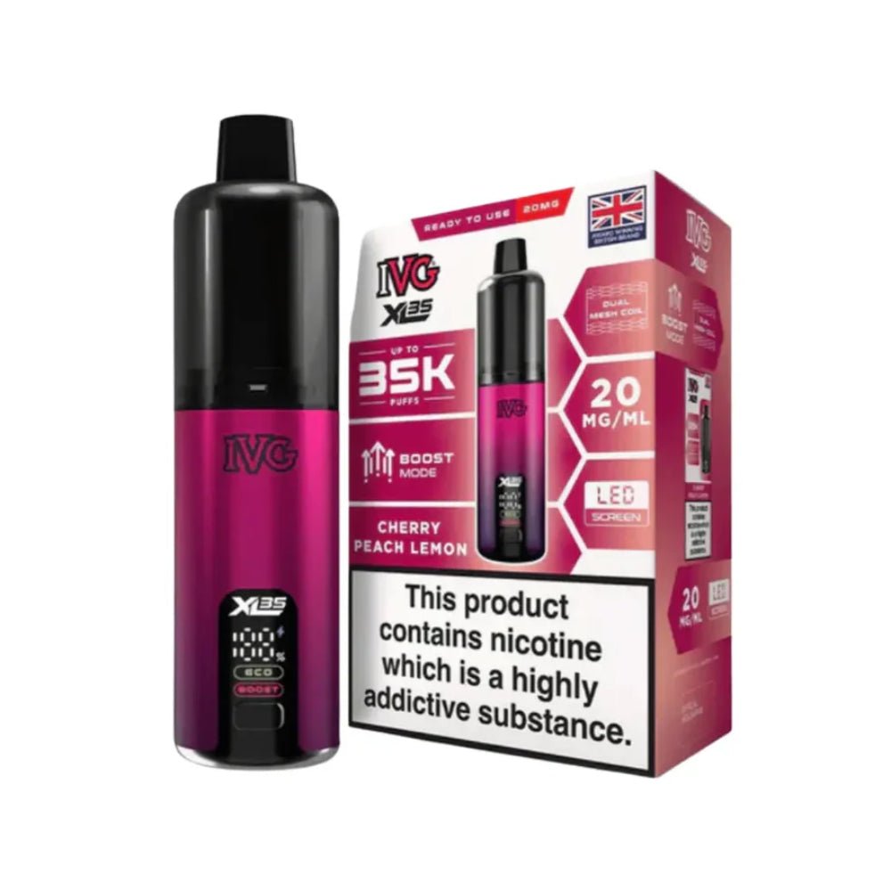 Shop IVG XL 35k - Cherry Peach Lemon