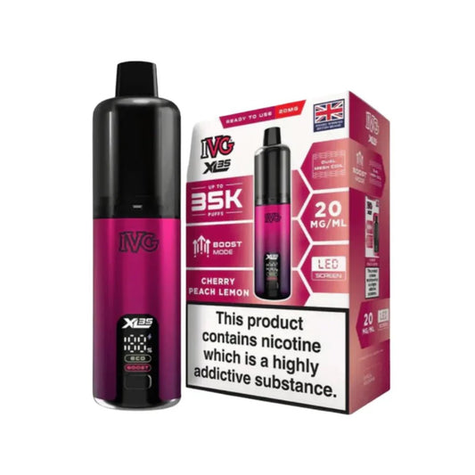 Shop IVG XL 35k - Cherry Peach Lemon