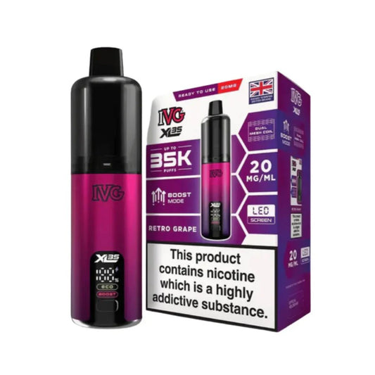 Shop IVG XL 35k - Retro Grape