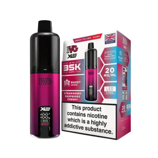 Shop IVG XL 35k - Strawberry Raspberry Cherry