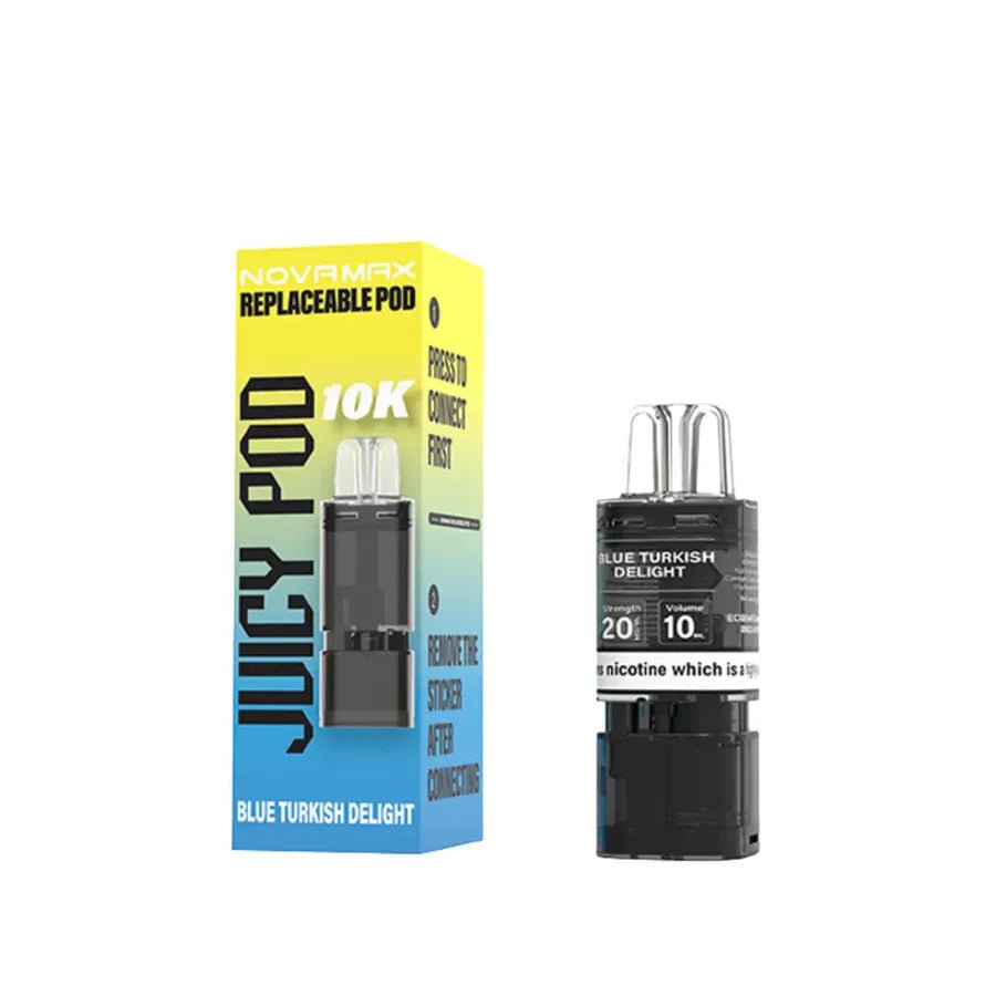 Shop Juicy Pod Novamax 10k - Blue Turkish Delight