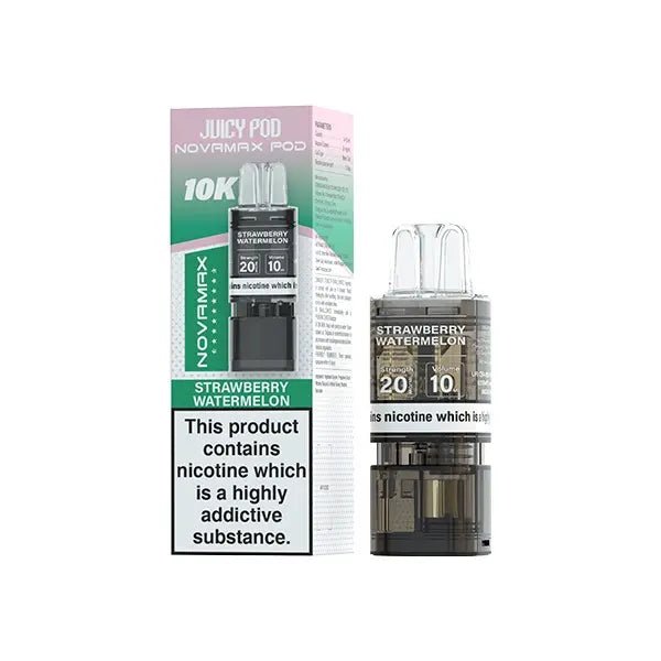 Shop Juicy Pod Novamax 10k Pods - Strawberry Watermelon