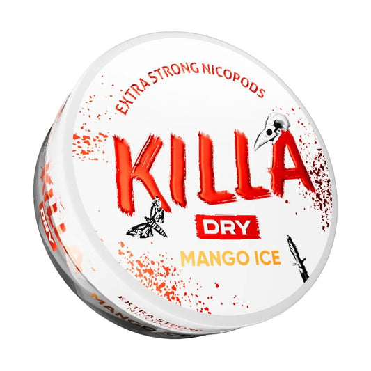 Shop Killa Dry Nicotine Pouches Mango Ice - 9.6mg