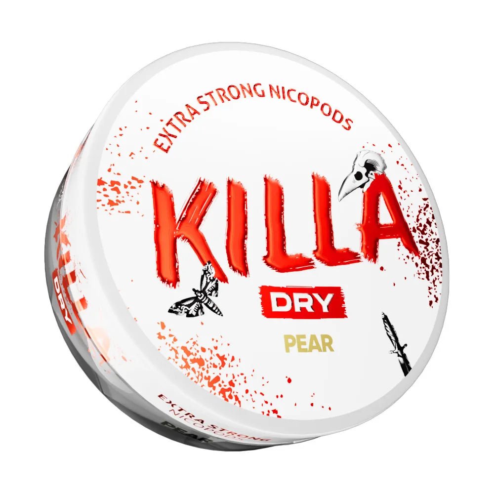 Shop Killa Dry Nicotine Pouches Pear - 9.6mg
