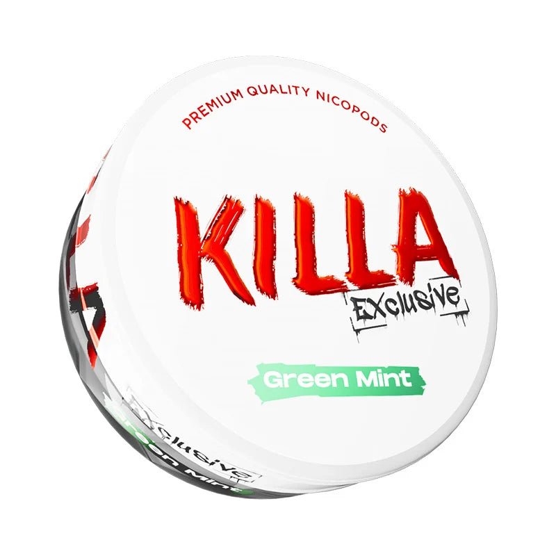 Shop Killa Exclusive Nicotine Pouches Green Mint - 13.2mg