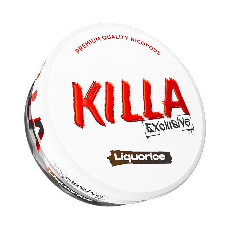 Shop Killa Exclusive Nicotine Pouches Liquorice - 13.2mg