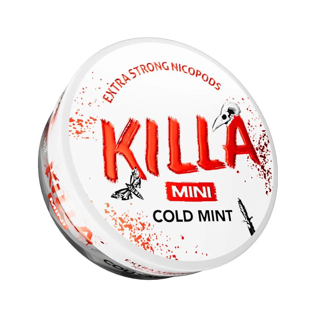Shop Killa Mini Nicotine Pouches Cold Mint - 8mg