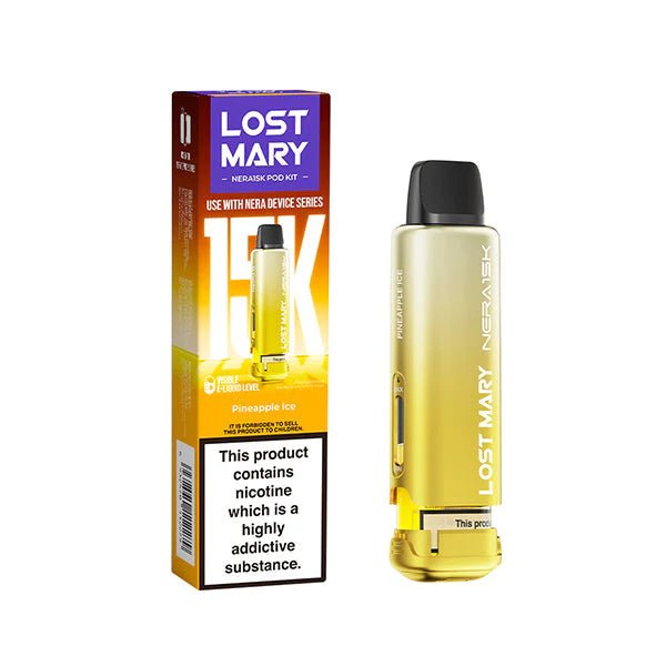 Shop Lost Mary Nera 30k Replacement Pods - Pineapple Ice