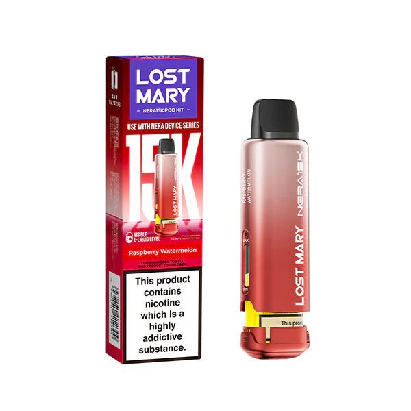 Shop Lost Mary Nera 30k Replacement Pods - Raspberry Watermelon