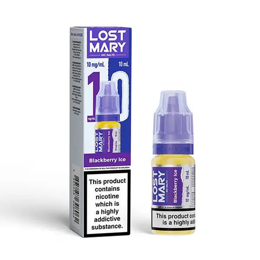 Shop Lost Mary Nic Salt - Blackberry Ice - Pack of 10