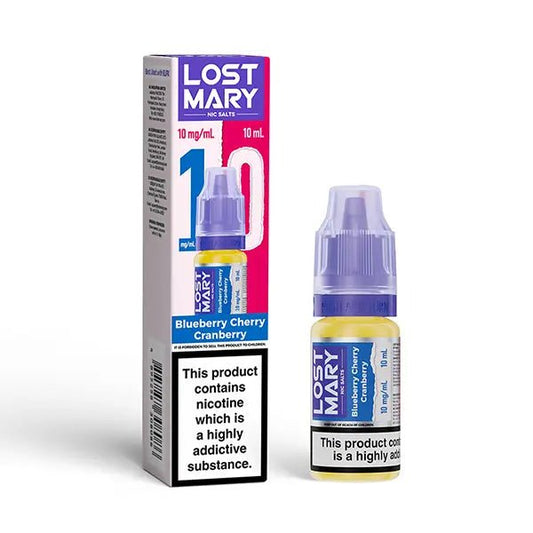 Shop Lost Mary Nic Salt - Blueberry Cherry Cranberry - Pack of 10