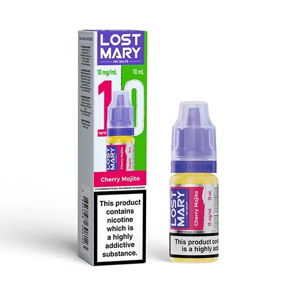 Shop Lost Mary Nic Salt - Cherry Mojito - Pack of 10