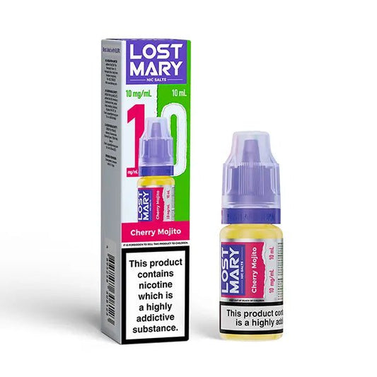 Shop Lost Mary Nic Salt - Cherry Mojito - Pack of 10